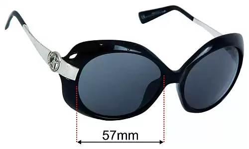 Sunglass Fix Replacement Lenses for Giorgio Armani GA 479/S - 57mm Wide Giorgio Armani GA 479/S Replacement Lenses 57mm wide