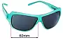 Sunglass Fix Replacement Lenses for Lisa Ho LH214/S - 60mm Wide 