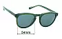Sunglass Fix Replacement Lenses for Louenhide Piper - 54mm Wide 