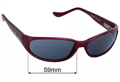 Mako Chicane 9435 Replacement Lenses 59mm wide 