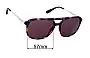 Sunglass Fix Replacement Lenses for Michael Kors MK2191 Perry Street - 57mm Wide 