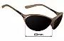Sunglass Fix Replacement Lenses for Nike EV0469 Inspire - 69mm Wide 