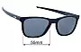 Sunglass Fix Ersatzgläser für Oakley Centerboard OX8163 - 55mm Wide 