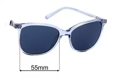Oroton  Lillian Replacement Lenses 55mm wide 