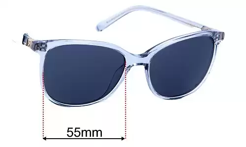 Sunglass Fix Replacement Lenses for Oroton Lillian - 55mm Wide Oroton Lillian Replacement Lenses 55mm wide