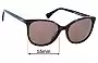 Sunglass Fix Replacement Lenses for Ralph Lauren RA 5282U - 55mm Wide 
