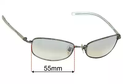 Ray-Ban RB3231 Replacement Lenses 55mm wide 