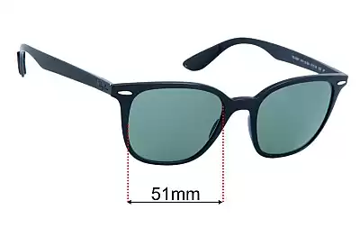 Ray-Ban RB4297 Lentes de Repuesto 51mm wide 