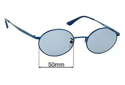 Ray-Ban RB8761D Ersatzlinsen 50mm wide 