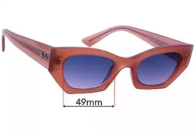 Ray-Ban RB4430 Zena Replacement Lenses 49mm wide 