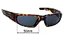 Sunglass Fix Replacement Lenses for Smith Hudson - 58mm Wide 