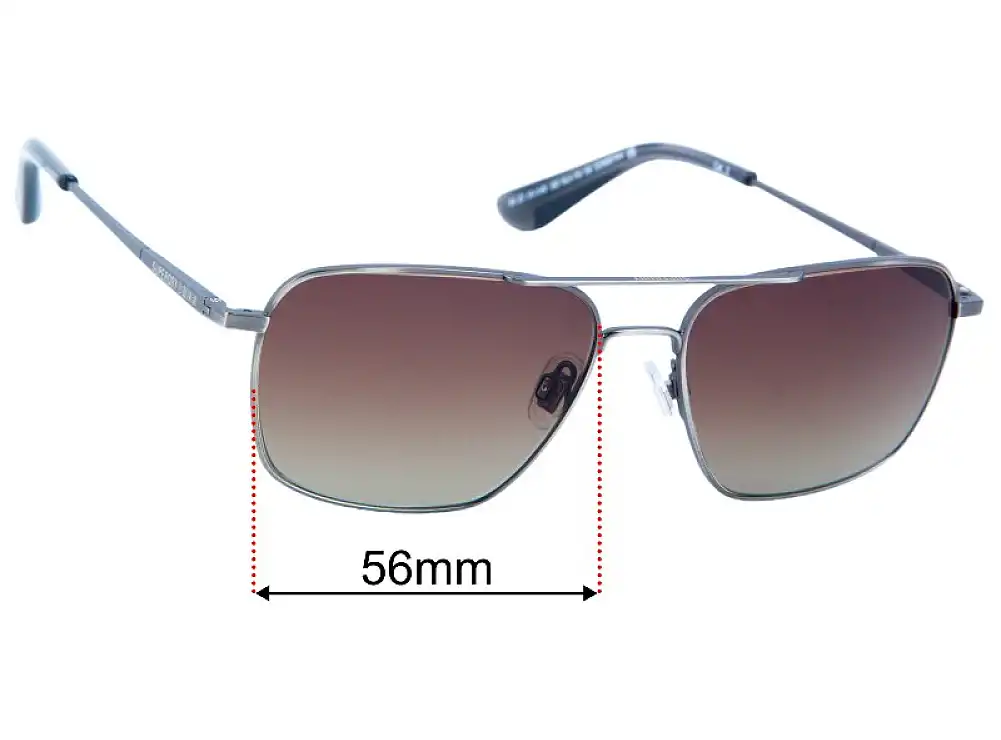 Sunglass Fix Replacement Lenses for Superdry Sun Rx 06 - 56mm Wide Sunglass Fix Replacement Lenses for Superdry Sun Rx 06 - 56mm Wide