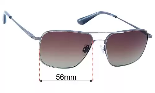 Sunglass Fix Replacement Lenses for Superdry Sun Rx 06 - 56mm Wide Superdry Sun Rx 06 Replacement Lenses 56mm wide