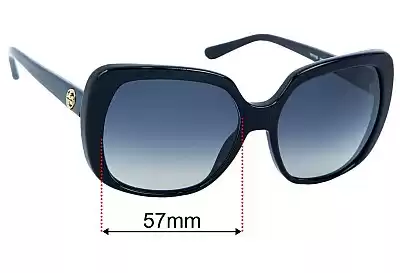 Tory Burch TY7112 Replacement Lenses 57mm wide 