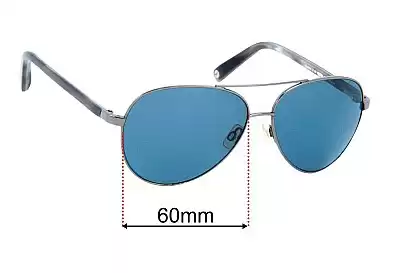 Warby Parker Raskin Verres de Remplacement 60mm wide 