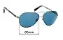 Sunglass Fix Verres de Remplacement pour Warby Parker Raskin - 60mm Wide 