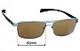Sunglass Fix Replacement Lenses for Breed Taurus - 60mm Wide 