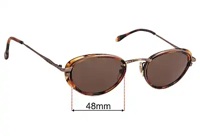 Calvin Klein 341S Lentes de Repuesto 48mm wide 