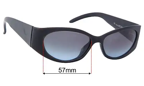 Christian Dior Rome Berlin Replacement Lenses 57mm wide 