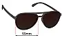 Sunglass Fix Replacement Lenses for Goodr Clubhouse Closeout - 59mm Wide 