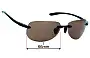 Sunglass Fix Ersatzgläser für Maui Jim MJ914 Hapuna RX - 66mm Wide 
