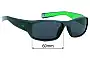 Sunglass Fix Lentes de Repuesto para Nike EV0758 Brazen - 60mm Wide 