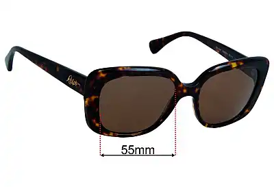 Ralph Lauren RA 5241 Replacement Lenses 55mm wide 