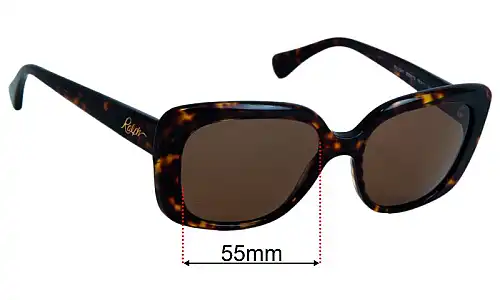 Polo RA 5241 Replacement Lenses 55mm wide 