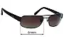 Sunglass Fix Lentes de Repuesto para Ray-Ban RB3188 - 61mm Wide 