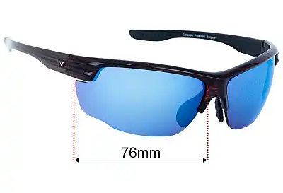Callaway Golf Eyewear C80029 Replacement Lenses 76mm wide 