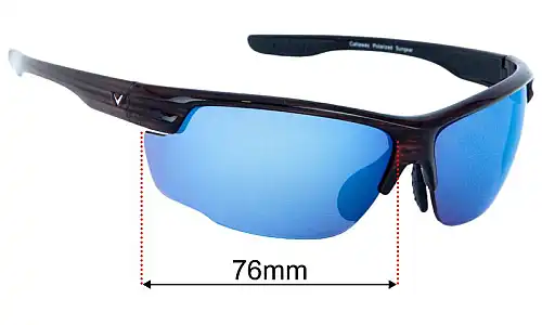 Callaway Golf Eyewear C80029 Replacement Lenses 76mm wide 