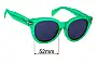 Sunglass Fix Replacement Lenses for Celine CL 41047 - 52mm Wide 