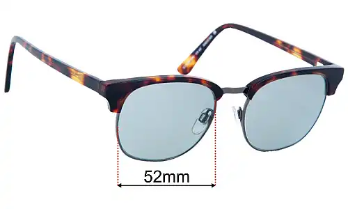 Country Road CR 68 Replacement Lenses 52mm wide 
