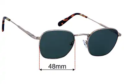 Crap Eyewear  The Groove Pilot Replacement Lenses 48mm wide 