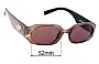 Sunglass Fix Replacement Lenses for Le Specs Shebang - 52mm Wide 