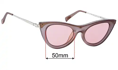 Le Specs Enchantress Lentilles de Remplacement 50mm wide 
