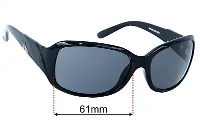 Mako Wave 9586 Replacement Lenses 61mm wide 