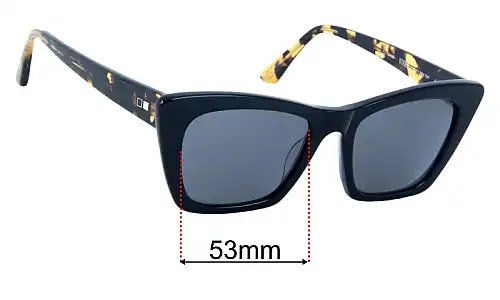 Otis Vixen Replacement Lenses 53mm wide 