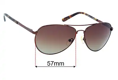 PolarOne P1-1131B Ersatzlinsen 57mm wide 