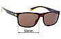 Sunglass Fix Replacement Lenses for Polaroid PLD 2121/S - 58mm Wide 