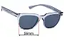 Sunglass Fix Replacement Lenses for Prada SPR 04Y - 56mm Wide 