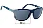 Sunglass Fix Verres de Remplacement pour Polo Polo PH 4155 - 62mm Wide 