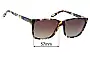 Sunglass Fix Verres de Remplacement pour Ralph Lauren RA 5141 - 57mm Wide 