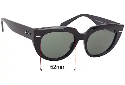 Ray-Ban RB2286 Doreen Replacement Lenses 52mm wide 