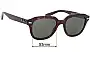 Sunglass Fix Ersatzgläser für Ray-Ban RB4398 Erik - 53mm Wide 
