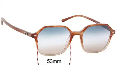 Ray-Ban RB2194 John Replacement Lenses 53mm wide 