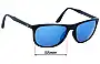 Sunglass Fix Replacement Lenses for Ray-Ban RB4291-F - 58mm Wide 