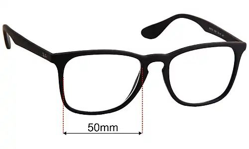 Ray-Ban RB7074 Ersatzlinsen 50mm wide 