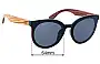 Sunglass Fix Ersatzgläser für Soek Bella - 64mm Wide 