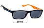 Sunglass Fix Replacement Lenses for Superdry SDO Keijo - 56mm Wide 